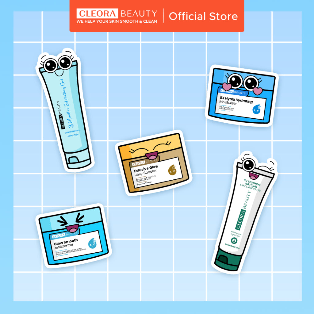 Sticker Exclusive Limited Edition by Cleora Beauty
