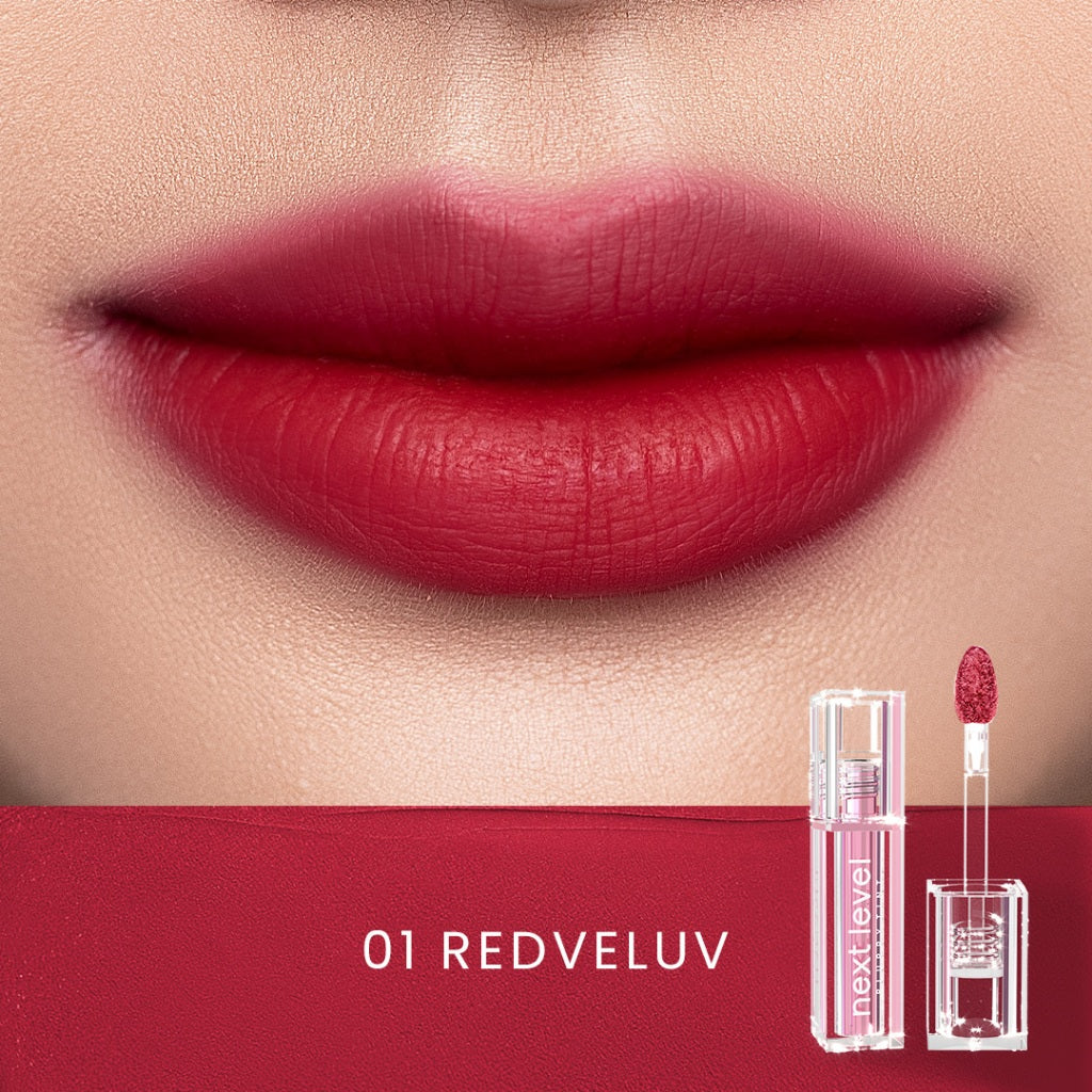 Hanasui Next Level Blurry Tint - Lip Tint Watery To Blur Lightweight Tahan Lama Velvet Finish Powdery Tint Blurring Effect Stain Lasting Up to 8 H
