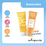 Wardah UV Shield Bright-C Hydrating Sunscreen Serum SPF 35 PA+++ 40ml