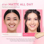 Glad2Glow Perfect cover cushion  Setting  dengan kandungan skincare mencegah kekusaman dan kulit kering sepanjang hari G2G Concealer Foundation Wajah Extract Mencerahkan Lasting refill Compact g2glow official store