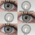 Eyeshare Softlens Holland Gray Brown 14.5mm Big Eyes 1Pasang Lensa Kontak Soft Softlen