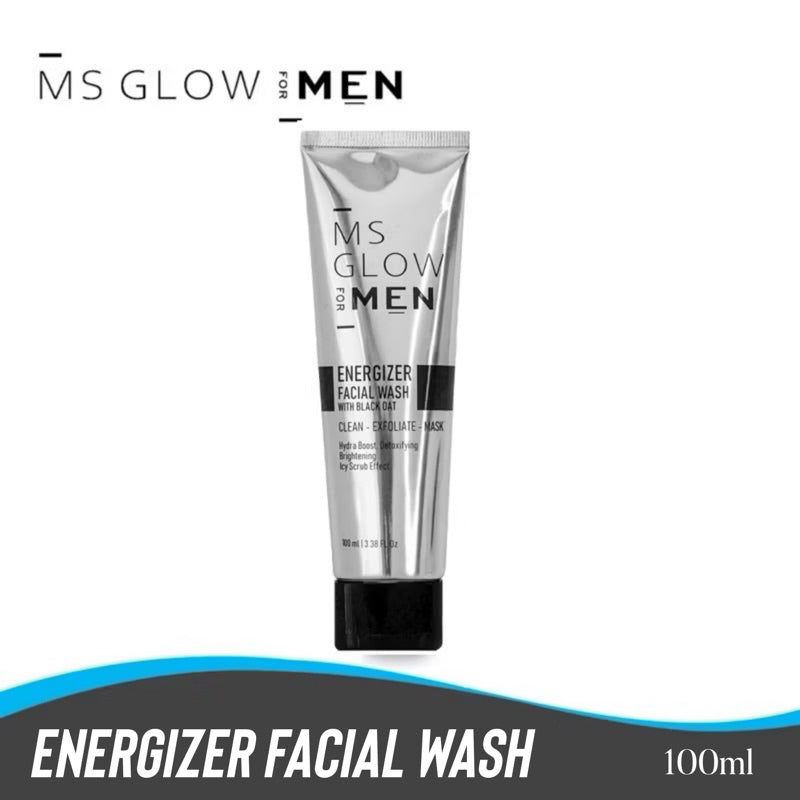 MS GLOW FOR MEN FACIAL WASH / Pilih Variasi
