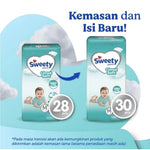 Sweety Silver Cloud Soft Popok Celana Bayi M 30 pcs