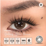 [Fuji Favorite] Lilmoon Softlens Kualitas Jepang softlens minus (0 sd -8.50) natural contact softlens/softlens warna/Lensa kontak/Japan lens/Lensa minus/softlens brown/softlens grey