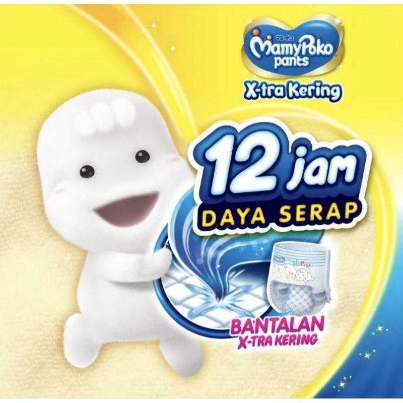 Mamy Poko X-tra Kering Popok Celana Bayi S 38 pcs