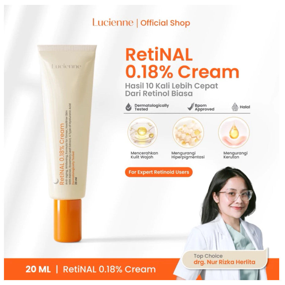 Lucienne RetiNAL 0.18% Cream - Whitening Night Cream (Expert User) / Retinal 0.18%
