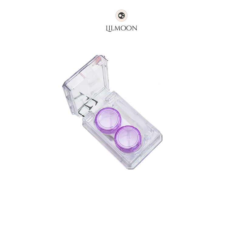 Lilmoon Glow Case Tempat Lensa Kontak Travel Mini dengan pilihan 5 Warna