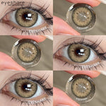 Eyeshare Softlens Blue Big Eyes 14.5mm 14.2mm 1Pasang Soft Lensa Kontak Soflen Blue