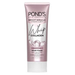 Ponds Bright Miracle Whip Collagen Pembersih Wajah & Pencerah Foam 100 g