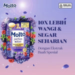 Molto Parfum + Protect Pelembut & Pewangi Pakaian Refill 550 ml