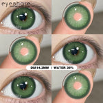 Eyeshare Softlens Blue Big Eyes 14.5mm 14.2mm 1Pasang Soft Lensa Kontak Soflen Blue
