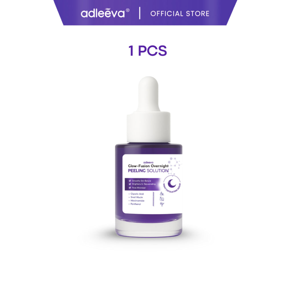 ADLEEVA Glow-Fusion Overnight PEELING SOLUTION - Serum Eksfoliasi