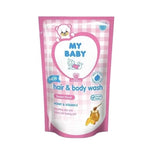 My Baby Sampo & Sabun Mandi Bayi Refill 375 ml