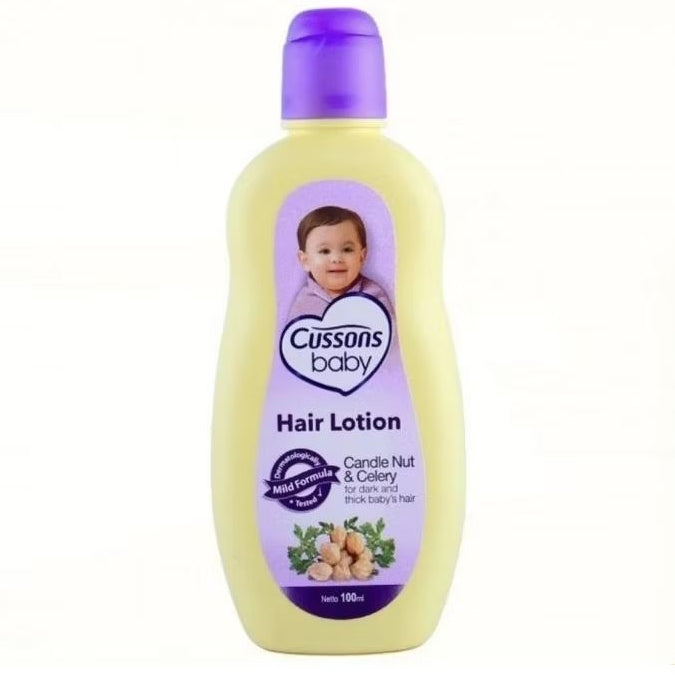 Cussons Baby Lotion Rambut Bayi /Anak Kemiri & Seledri 100 ml