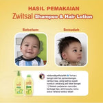 Zwitsal Natural Sampo Bayi Aloe Vera Botol 100 ml