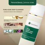 Personal Beauty Pure Acne Deep Cleanser Membantu Membersihkan Jerawat