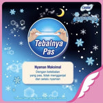 Charm Cooling Fresh Pembalut Wanita Wing Malam Ekstrak Daun Mint 29 cm 10 pcs