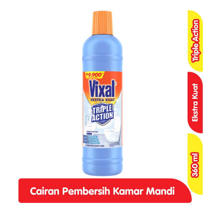 Cairan Vixal Pembersih Toilet Lantai 360 ml / Vixal Cairan Pembersih Kamar Mandi Ekstra Kuat 360 ml