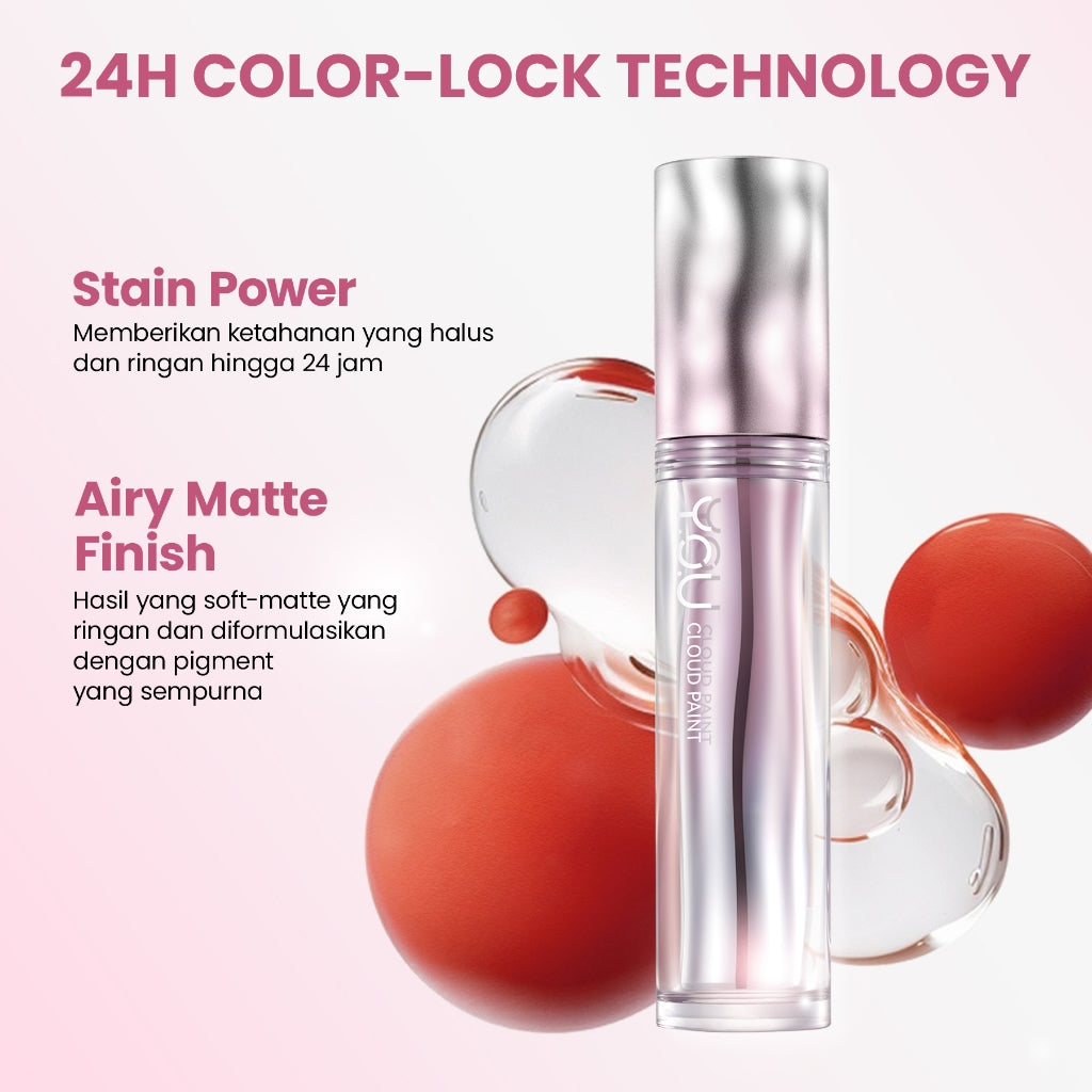 YOU Cloud Paint Airy Fixing Tint Lip Tint Lip Stain