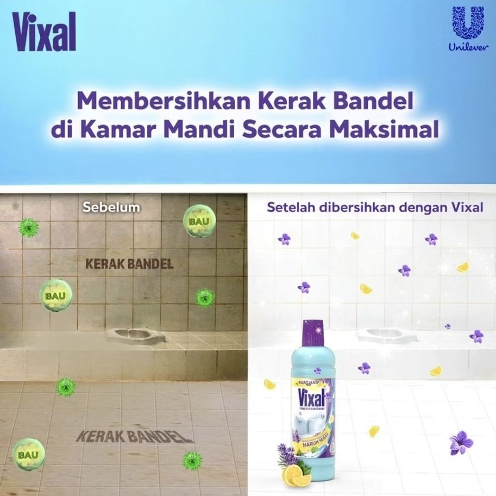 Vixal Cairan Pembersih Kamar Mandi 750 Ml Halal