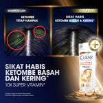 Clear Sampo Menthol Segar Botol 160ml