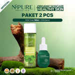 PAKET 2PCS - Npure Paket Toner + Serum / Acne Care / Brightening / Anti-Aging / Sensitive Skin / Kit Perawatan Kulit