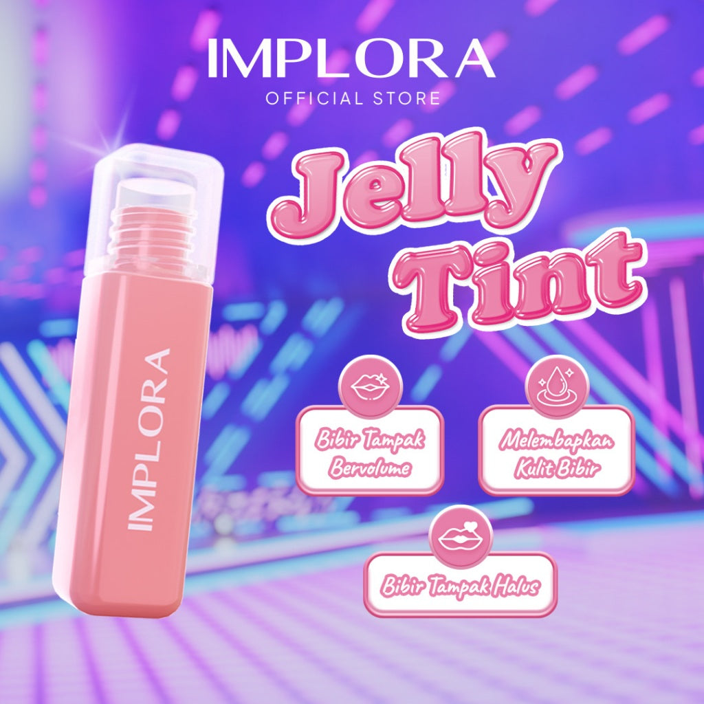 Implora Jelly Tint with Omega & Vit E | Liptint Gloss