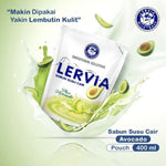 Lervia Sabun Mandi Cair Milk Refill 400 ml