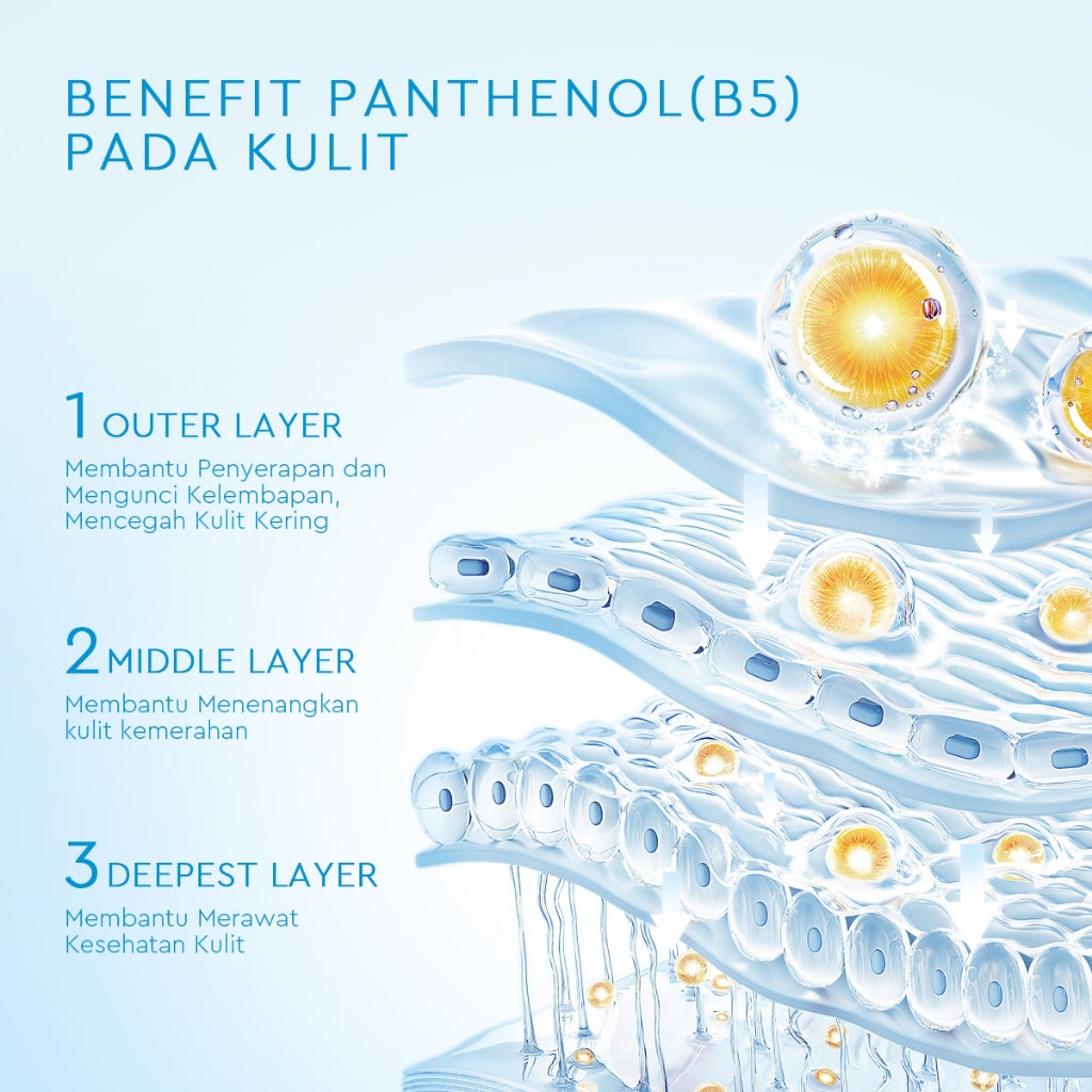 GLAD2GLOW Tremella Vita B5 Sensitive Calming Moisturizer | Gel Day & Night Cream Skincare g2g Pelembab Wajah Pemutih Wajah Mencerahkan g2glow official store