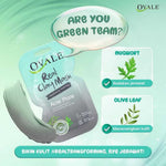 OVALE Real Clay Mask Sachet 10gr / Perfect Purifying Acne Prone / Masker Wajah Berubah Warna/HenecoBeauty