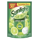 Sunlight Sabun Cuci Piring Jeruk Nipis Refill 650 ml