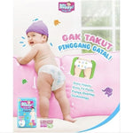 Baby Happy Body Fit Pants Popok Celana Bayi L 28 pcs