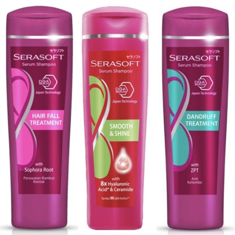 Serasoft Serum Sampo Perawatan Rambut  Botol 170 ml