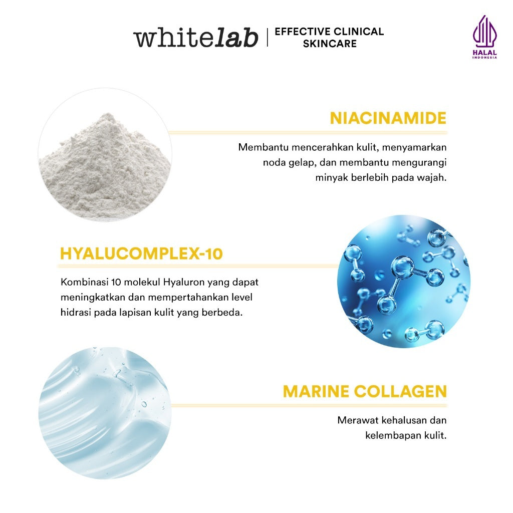 [NEW FORMULA] Whitelab N-Dose+ 2.0 Intensive Brightening Facial - Sabun Pembersih Muka Pencerah Dengan Amino Cleanser Gentle Anti Iritasi (Bpom)