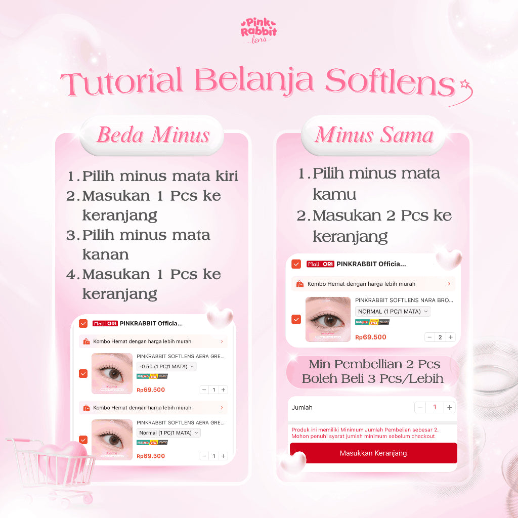 PINKRABBIT SOFTLENS CREAMIE BROWN - Normal, Minus 0.5 S/D 10.00 (1PCS/Sebelah) #softlensnyaman #softlensnyamanbikincantik