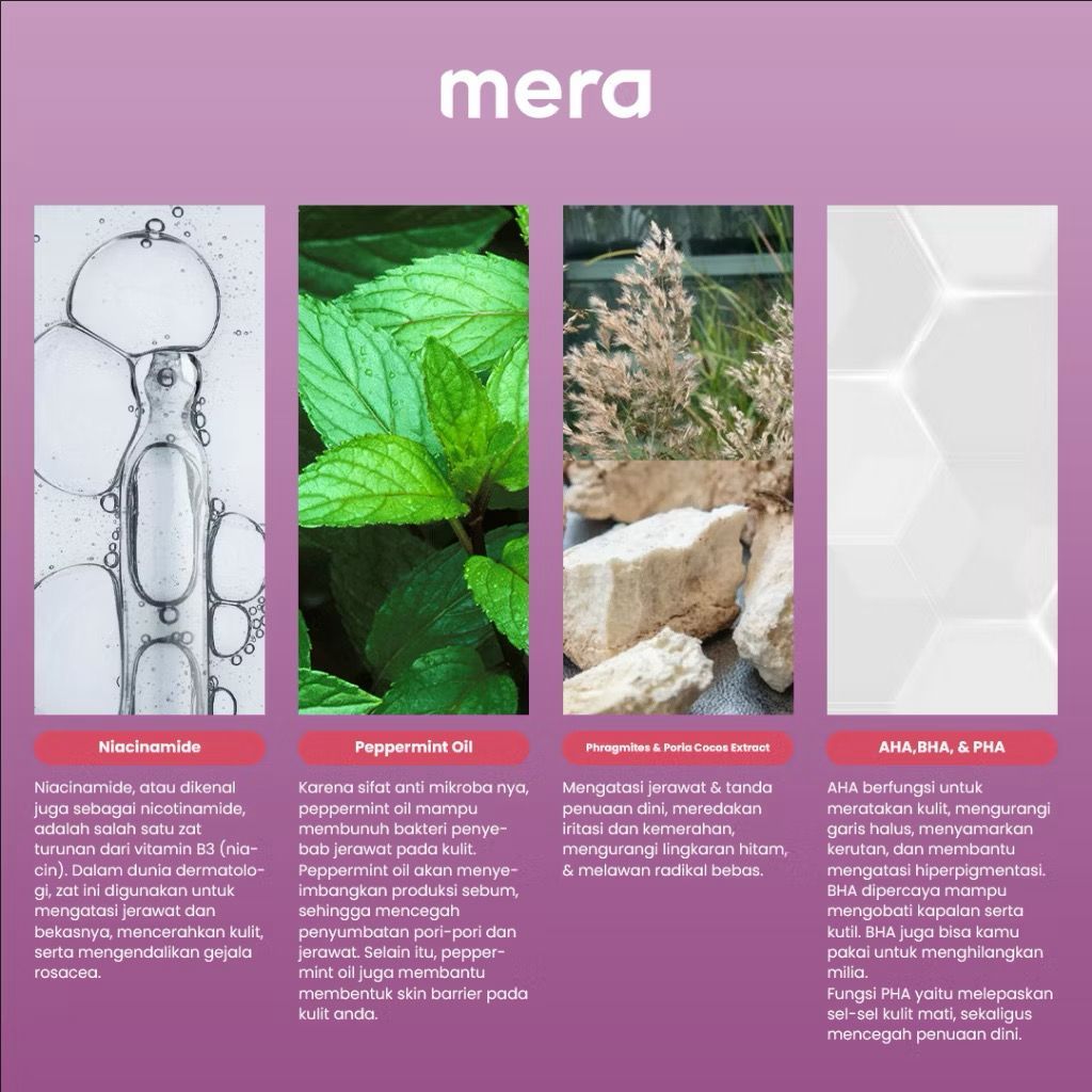 [MERA REPUBLIC] Serum Essence Wajah - Youthrenew Retinol Elixir Serum / Niacinamide Gold Glow / Acne Solution Serum