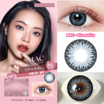 Exoticon Softlens MAC Series Hitam Anggun | Cokelat Manis | Abu Ayu | Biru Jelita | Soflens Big Eyes