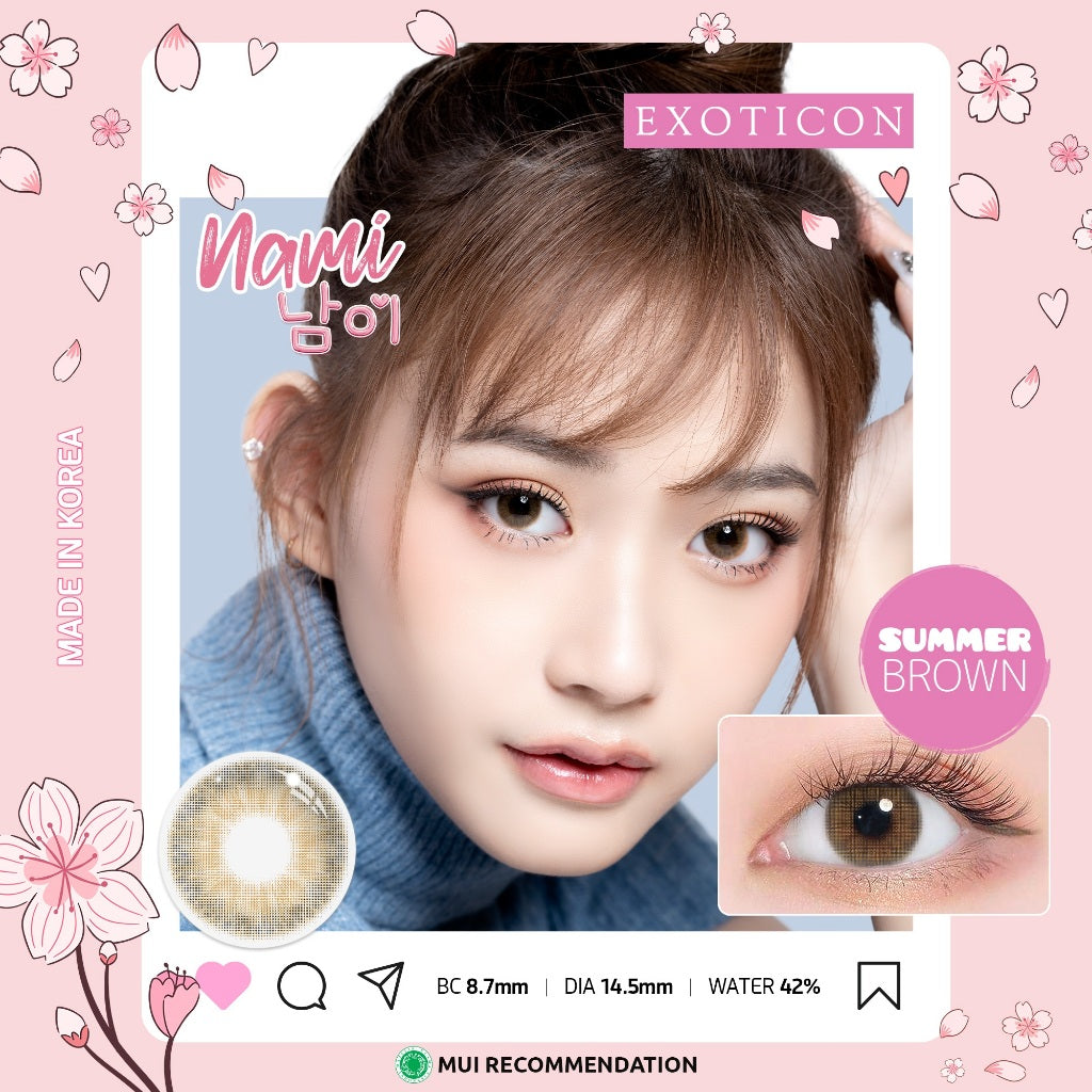 Exoticon Softlens Nami Series Winter | Summer | Spring | Autumn | Storm | Soflens Korea