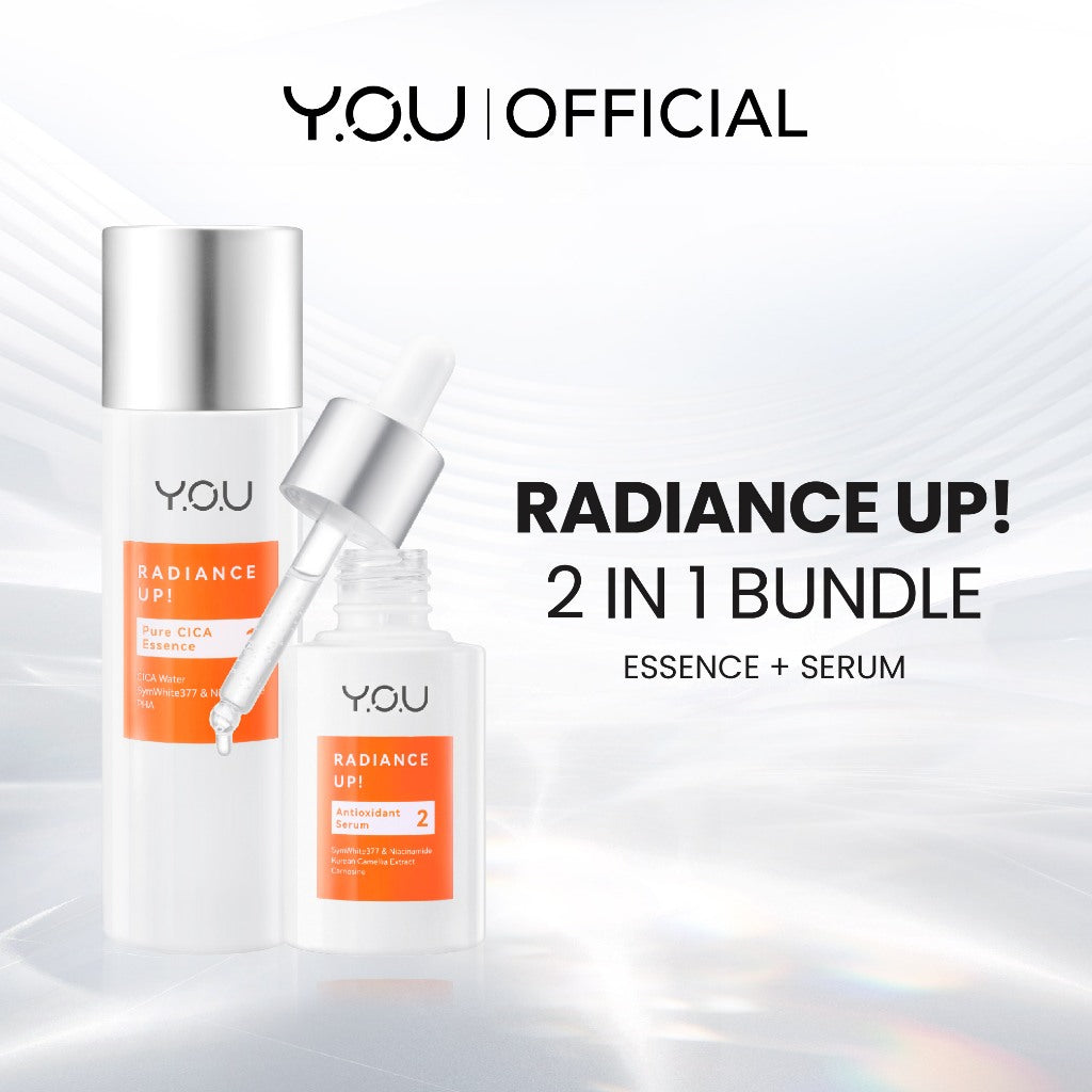 Y.O.U Radiance UP! Spotless Brightening Serum | 377 SymWhite Niacinamide Vit C Ceramide Serum Dark Spot Bekas Jerawat