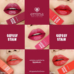 Emina Glossy Stain Lip Tint Bibir Glossy Finish Melembabkan