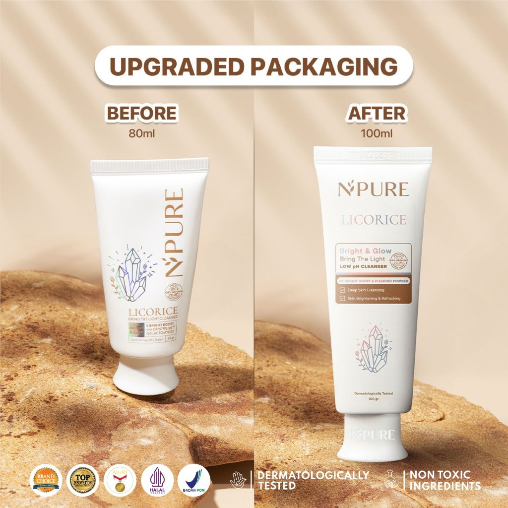 TWINPACK CLEANSER - NPURE Licorice Bring The Light Cleanser