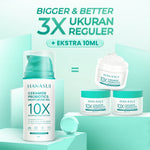 【BIG SIZE】Hanasui Ceramide Probiotics Moisturizer Gel 100ml - Pelembab Ringan Lembap Perbaiki Skin Barrier dan Mencerahkan