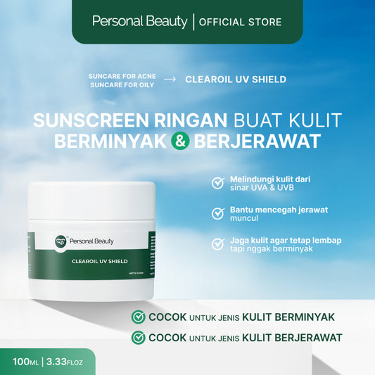 Clearoil UV Shield Sunscreen Kulit Berminyak dan Berjerawat