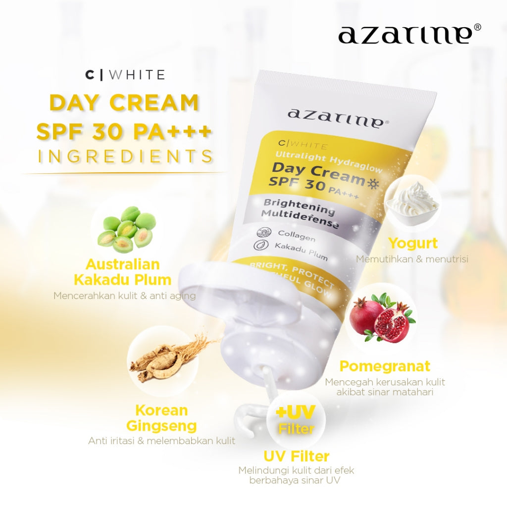 [FLASH SALE] Azarine C White Ultralight Hydraglow Day Cream 25g