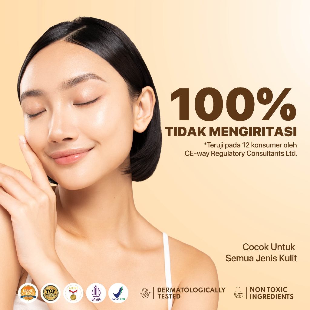 NPURE Facial Wash Marigold/ Deep-Cleanse / Anti Aging Facial Wash / Sabun Wajah Natural