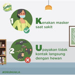 Sunlight Sabun Cuci Piring Jeruk Nipis Refill 420 ml