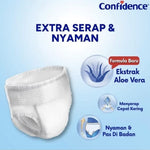 Confidence Popok Celana Dewasa Ekstra Serap M10/L8/XL6 pcs