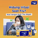 Multi Tisu Wajah Lembut 1000 G Aman Sensitif