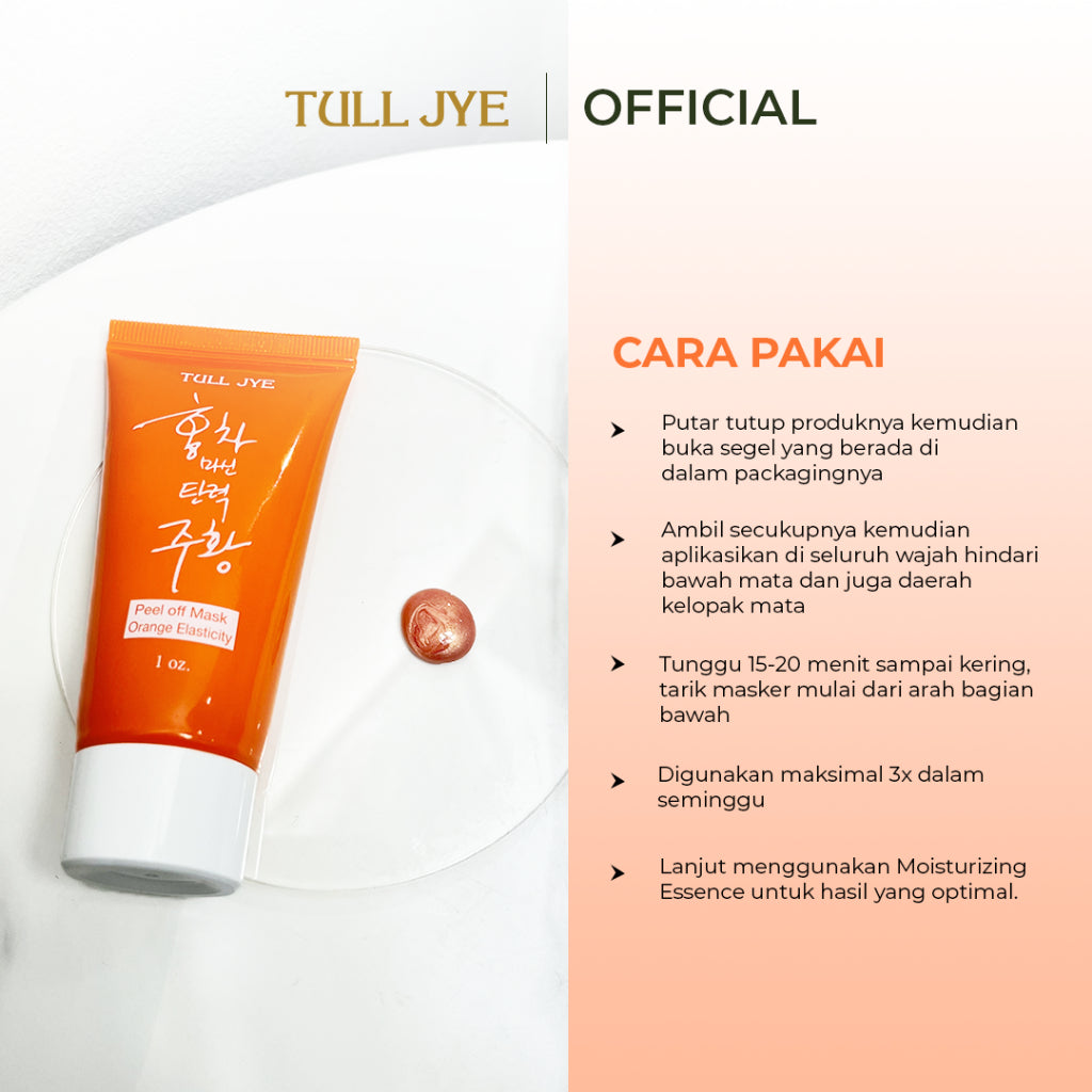 Tull Jye Peel Off Mask (Orange - Elasticity)