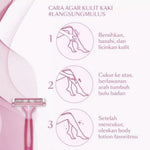 Gillette Simply Gilete Venus Wanita Basic 2 pcs